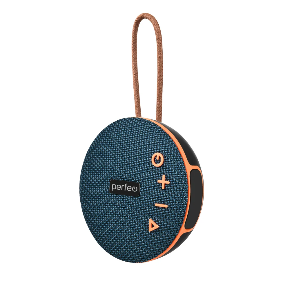 

Акустика портативная Perfeo PF_B4911, 6 Вт, FM, AUX, USB, microSD, Bluetooth, синий (PF_B4911), PF_B4911