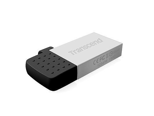 

Флешка 32Gb USB 2.0/microUSB Transcend 380S, серебристый (TS32GJF380S), 380S