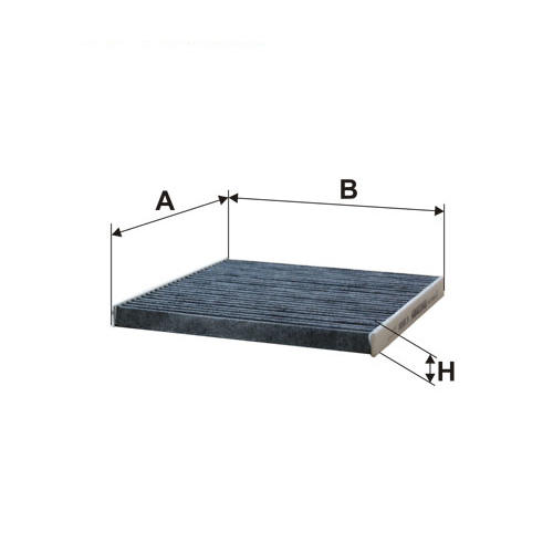 

Салонный фильтр FILTRON, угольный для Toyota (K 1083A), 0