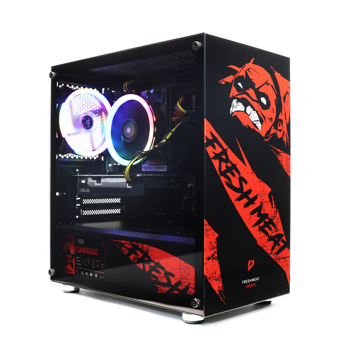 

Системный блок e2e4 Ordo JIJI-02, Intel Core i5 11400F 2.6GHz, 16Gb RAM, 256Gb SSD+1Tb HDD, GeForce GTX 1650 4Gb, DOS, черный (MST-I11400-16-256-H-1650), JIJI-02