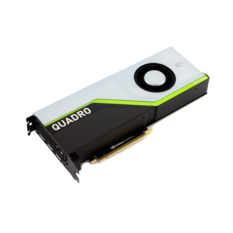 Видеокарта PNY NVIDIA Quadro RTX 5000 VCQRTX5000-SB, 16Gb DDR6, 256bit, PCI-E, 4DP, USB Type-C, Retail (VCQRTX5000-SB) - фото 1