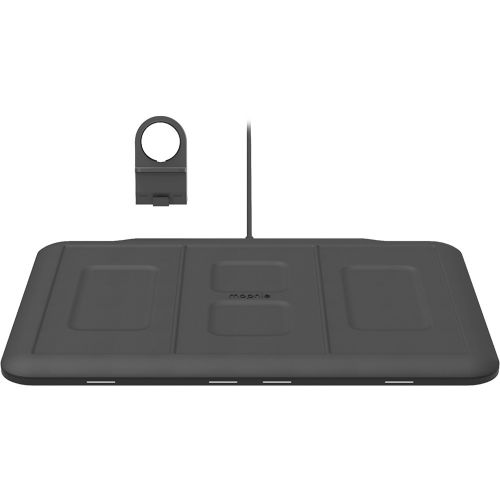 Беспроводное зарядное устройство Mophie 4-in-1 Wireless Charging Mat черный 401306599 7500₽