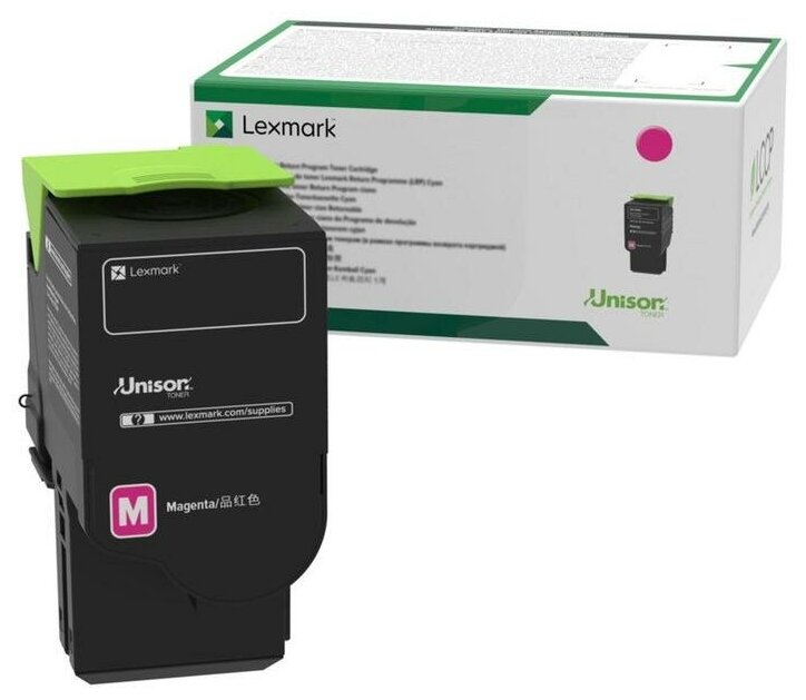 

Картридж лазерный Lexmark 70C80ME, пурпурный, 1000 страниц, оригинальный для Lexmark CS310/CS410/CS510 series