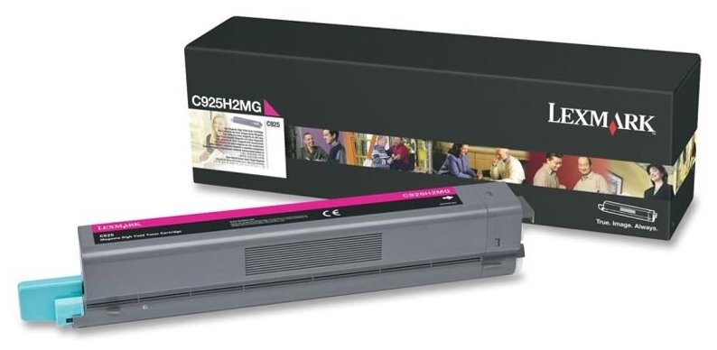 

Картридж лазерный Lexmark C925H2MG, пурпурный, 7500 страниц, оригинальный для Lexmark C925de/C925dte