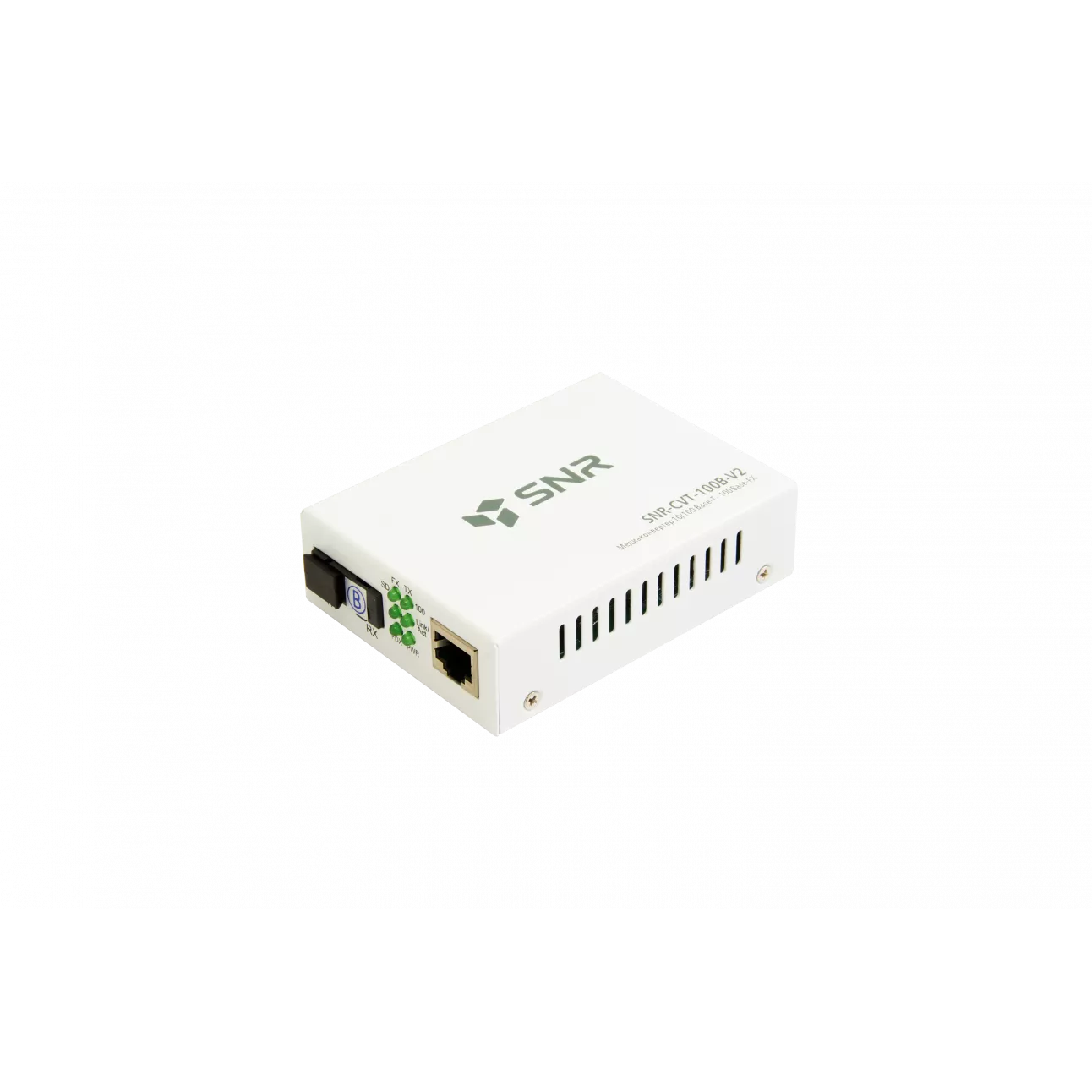 

Медиаконвертер SNR SNR-CVT-100A-V2, RJ-45x100 Мбит/с, SCx100 Мбит/с, SM, Tx:1310, Rx:1550, 20км, (SNR-CVT-100A-V2), SNR-CVT-100A-V2