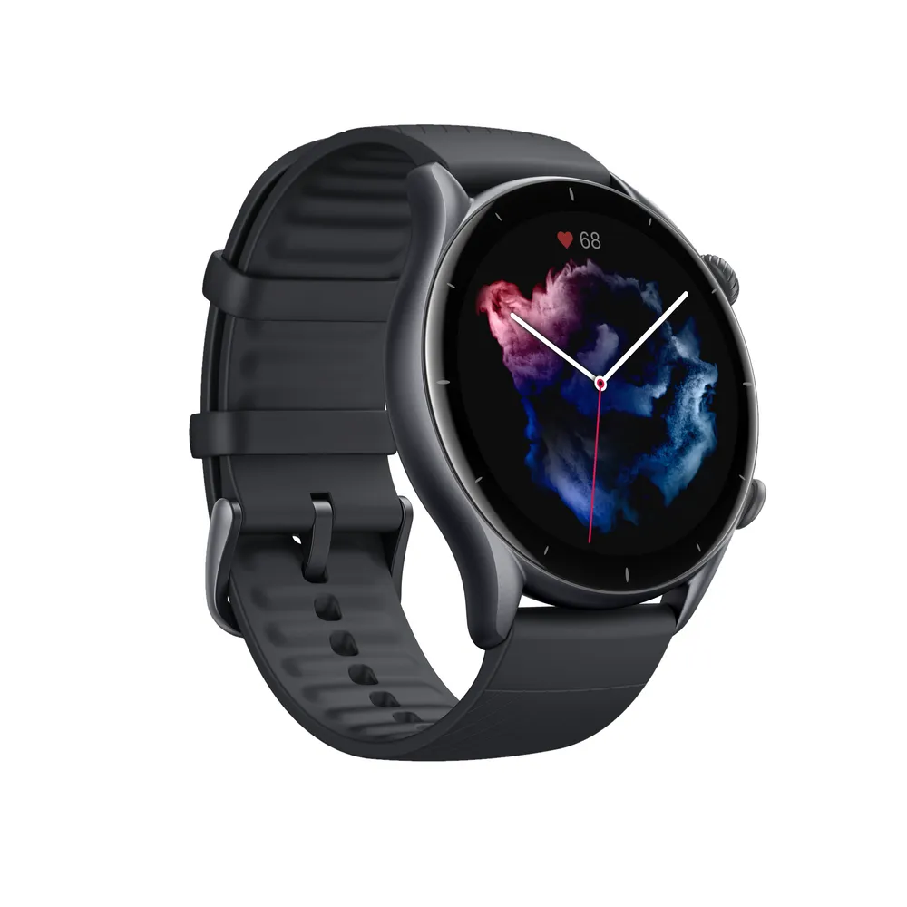 

Смарт-часы Amazfit GTR 3, 1.39" AMOLED, черный (6972596103721), GTR 3