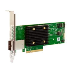 

Адаптер HBA Broadcom HBA 9500-8e, SAS/SATA/NVMe 12G, 8-port (miniSAS HD), PCI-Ex8, SGL (05-50075-01), HBA 9500-8e