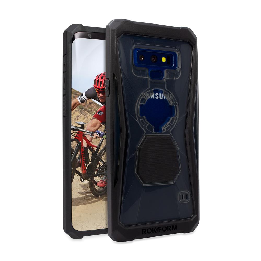 

Чехол-накладка Rokform Rugged Case для смартфона Samsung Galaxy Note 9, поликарбонат/полиуретан, черный (305401P)