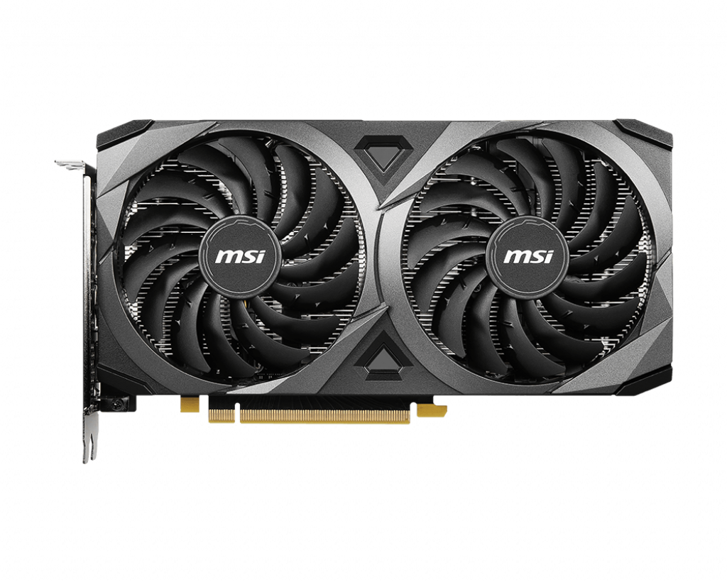 Видеокарта MSI NVIDIA GeForce RTX 3060 RTX 3060 VENTUS 2X OC, 12Gb GDDR6