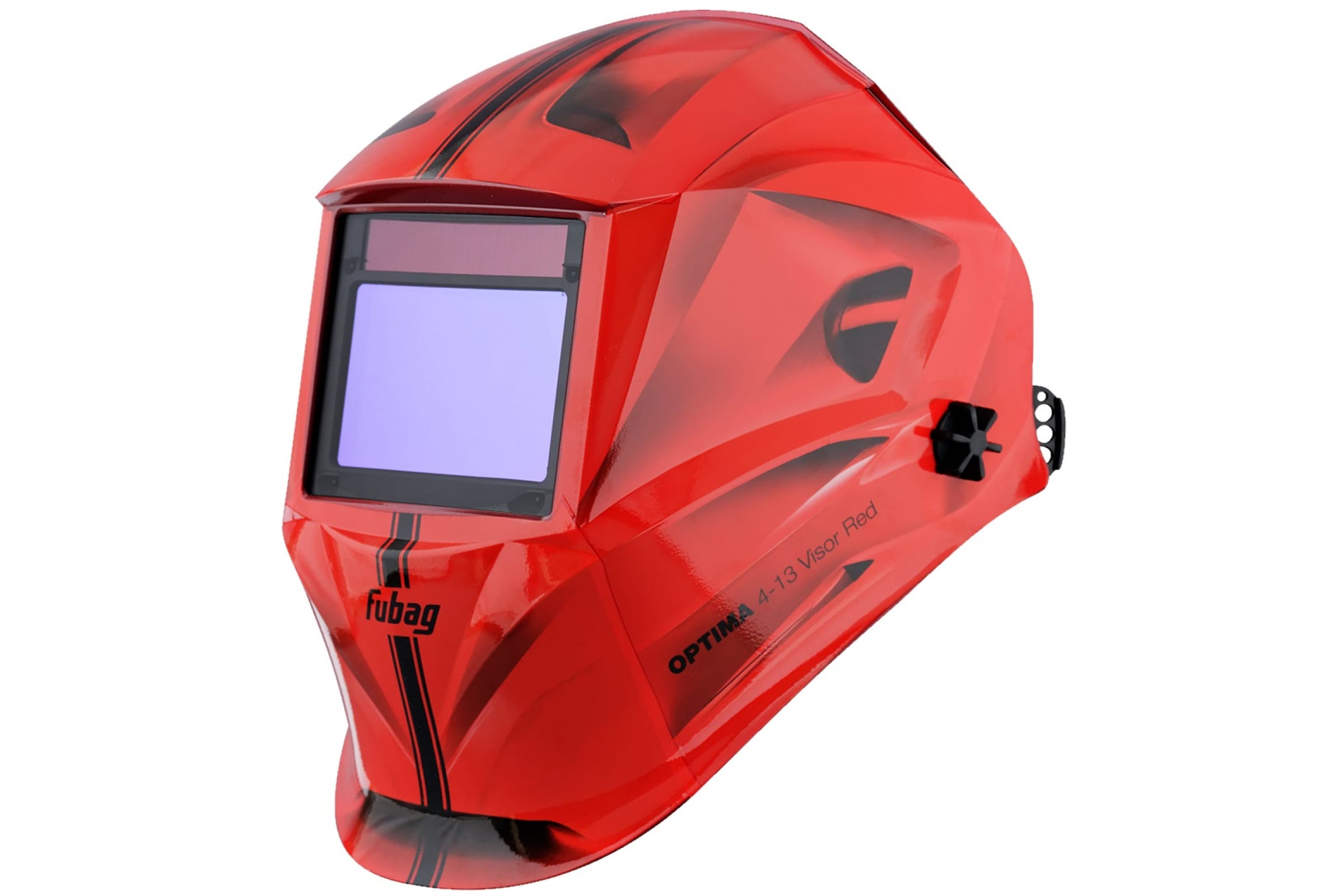 

Маска сварщика Fubag PTIMA 4-13 Visor Red, светофильтр хамелеон, степень затемнения 9 DIN-13 DIN, смотровое окно 100х65 мм (38437), Красный, PTIMA 4-13 Visor Red