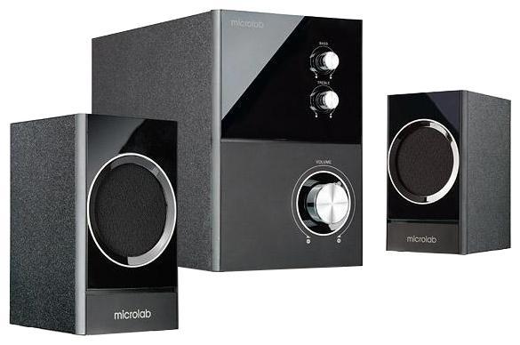

Акустика 2.1 Microlab M-223 2x4W+9W, Wooden Black, Черный, M-223