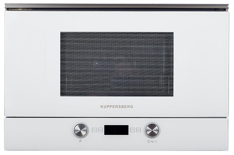 

Микроволновая печь встраиваемая Kuppersberg HMW 393 W 22л, 850Вт, гриль, белый (HMW 393 W), HMW 393 W