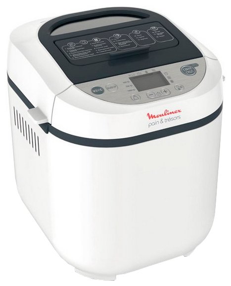 Хлебопечь Moulinex OW250132 Pain & Tresors белый 1 кВт