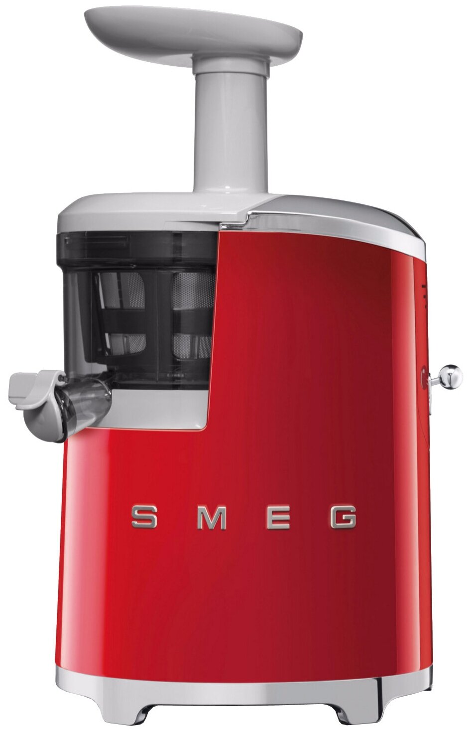 

Соковыжималка вертикальная шнековая SMEG SJF01 150 Вт, красный (SJF01RDEU), SJF01