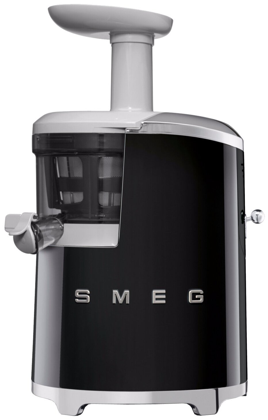 

Соковыжималка вертикальная шнековая SMEG SJF01 150 Вт, черный (SJF01BLEU), SJF01