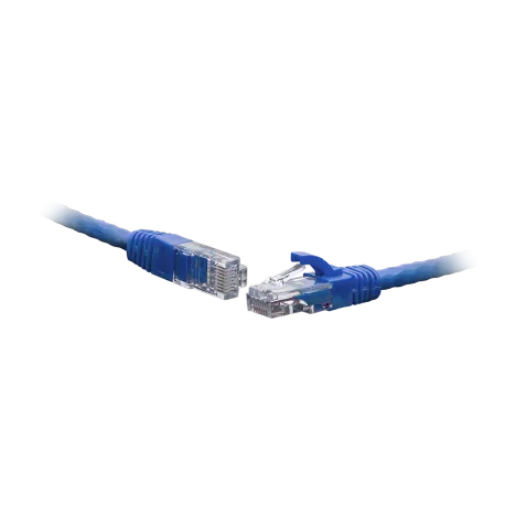 Патч-корд UTP кат.6, 3м, RJ45-RJ45, синий, LSZH, SNR (SNR-UU4-6-030-LST-BL)