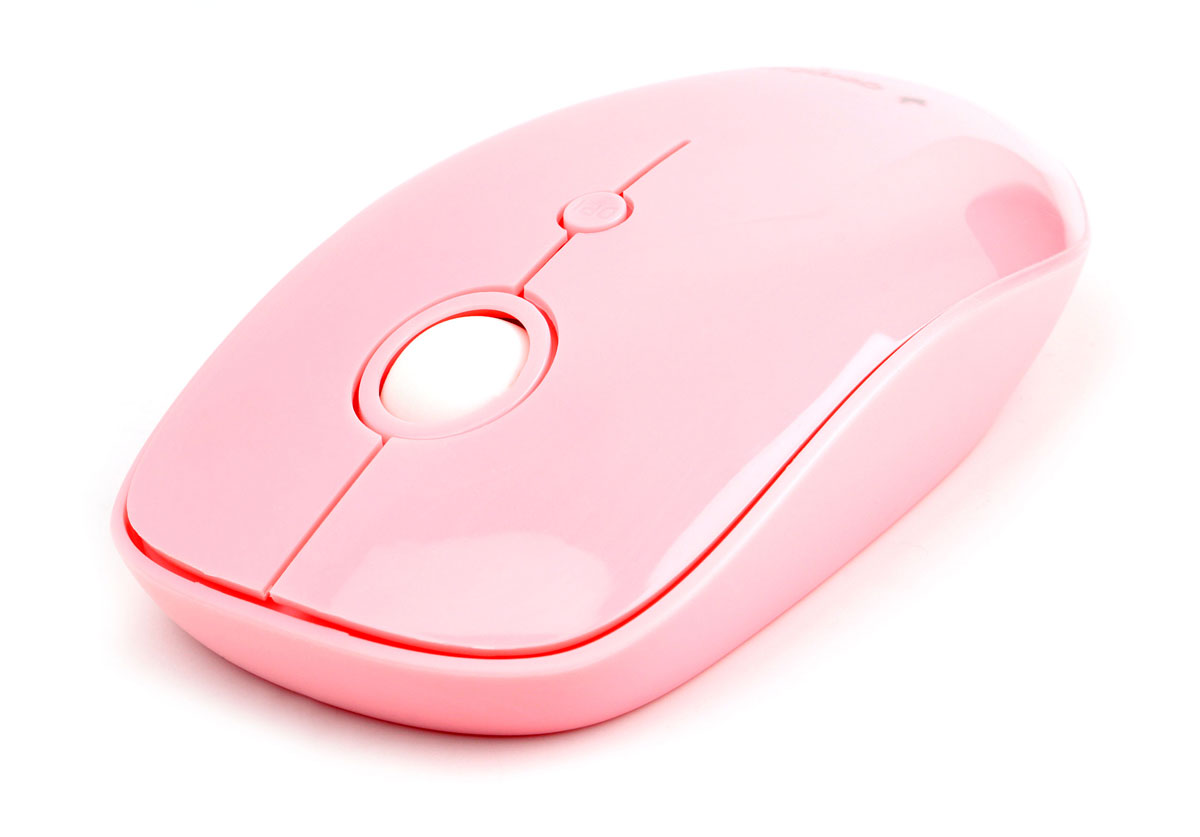 

Мышь беспроводная Gembird MUSW-390, 1600dpi, оптическая светодиодная, USB, розовый (MUSW-390), MUSW-390
