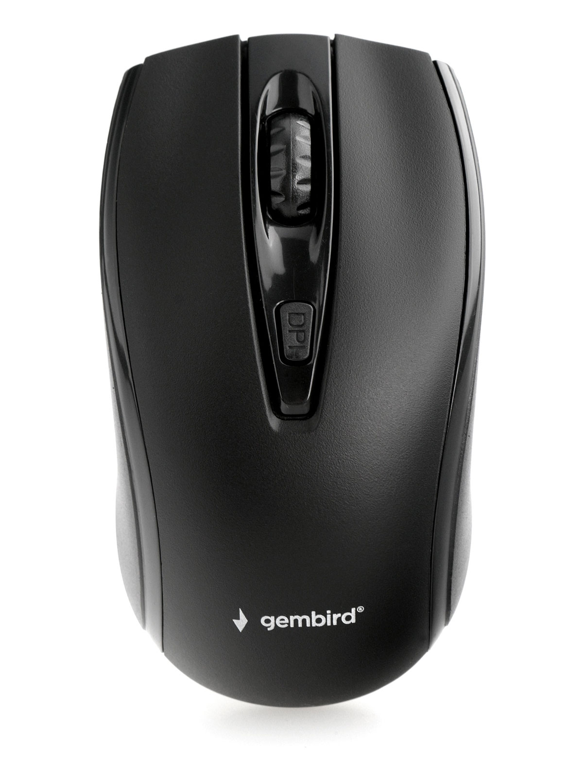 Мышь беспроводная Gembird MUSW-500, 1600dpi, оптическая светодиодная, USB, черный (MUSW-500)