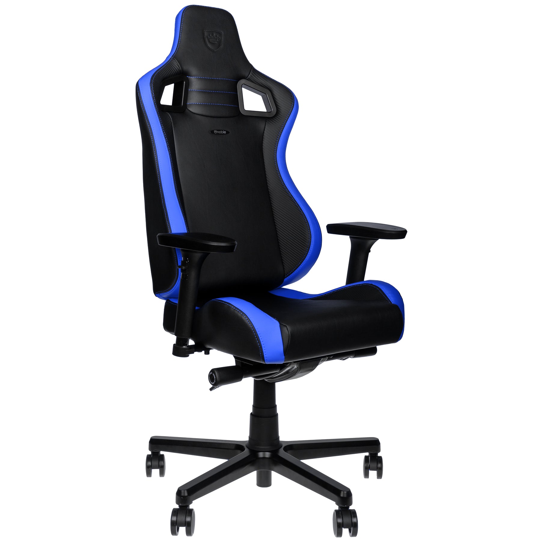 Кресло игровое Noblechairs EPIC Compact, черный/синий (NBL-ECC-PU-BLU)