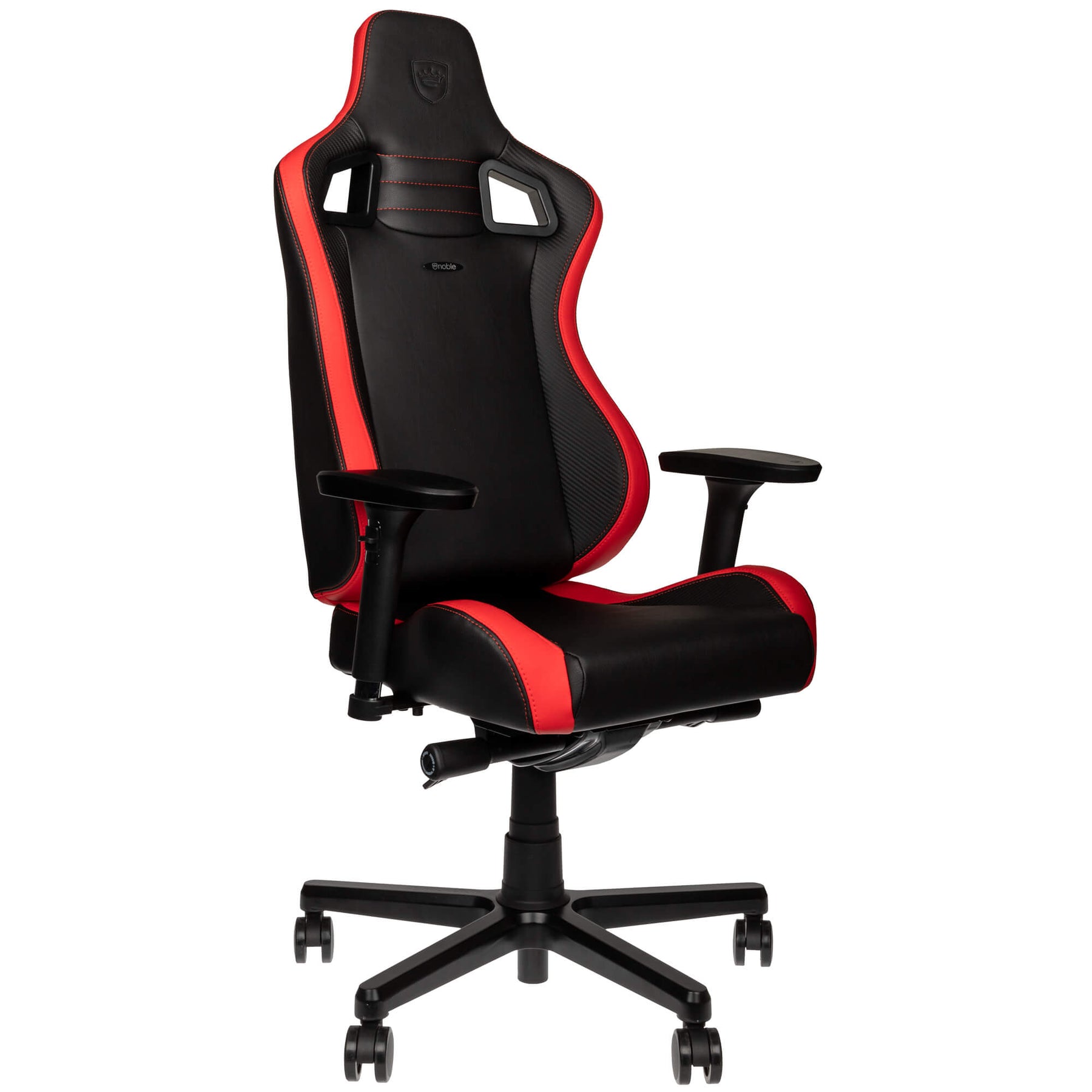 Кресло игровое Noblechairs EPIC Compact, черный/красный (NBL-ECC-PU-RED)