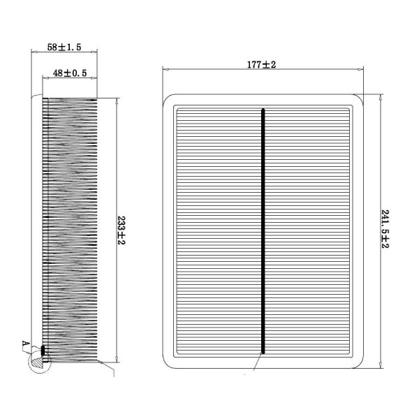

Воздушный фильтр Double Force, панельный для BMW (DFA25114)