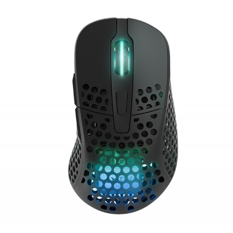 Мышь беспроводная Xtrfy M4 Wireless, 19000dpi, оптическая светодиодная, USB, черный (M4W-RGB-BLACK)