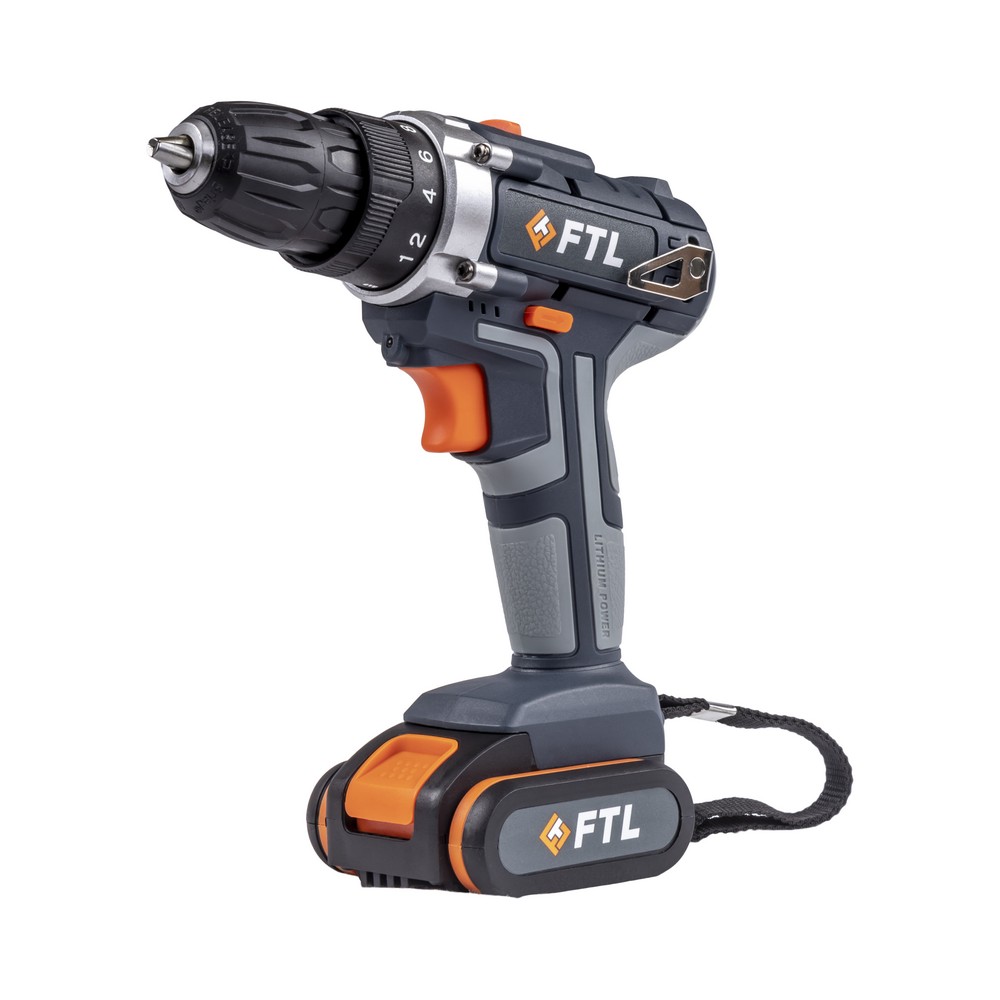 

Дрель-шуруповерт FTL PSR 14,4V, аккумуляторный, 26 нм, 1350 об/мин, 14.4V, 1.5 А·ч, Li-Ion, два акб, быстрозажимной патрон, кейс (7032), PSR 14,4V