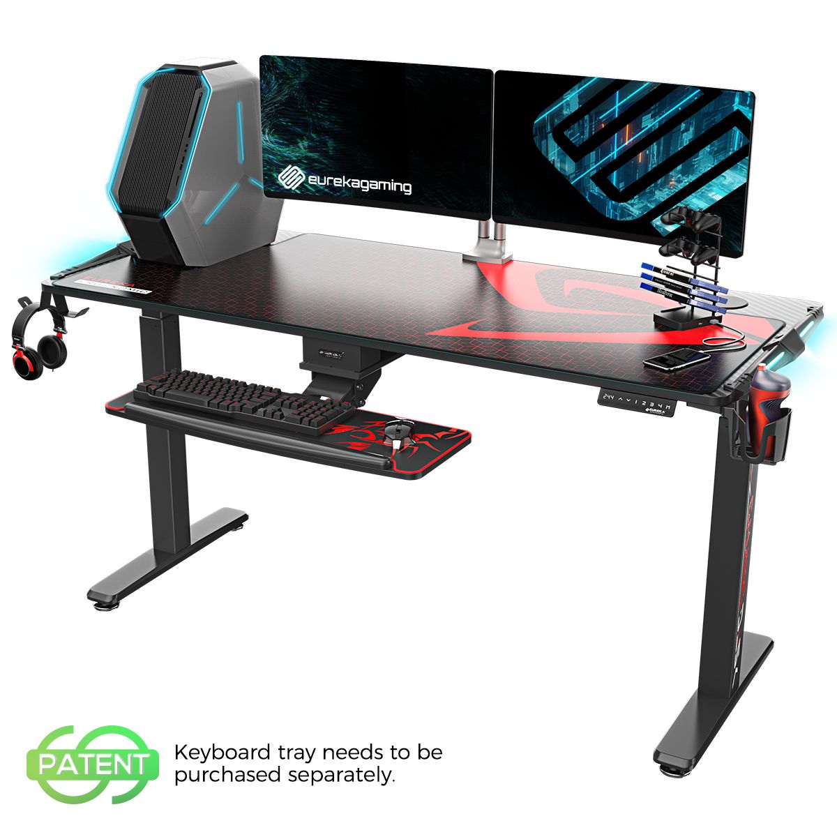 

Игровой стол Eureka Ergonomic ERK-EGD-S62B, металл, черный (ERK-EGD-S62B-V1), ERK-EGD-S62B