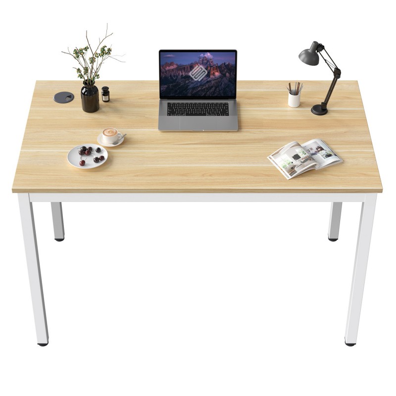 

Компьютерный стол Eureka Ergonomic ERK-D04-EW, металл, коричневый/белый (ERK-D04-EW-V1), ERK-D04-EW