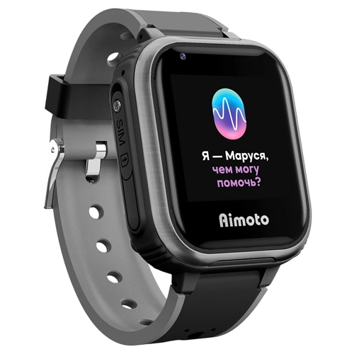 

Умные часы детские Кнопка жизни Aimoto Маруся IQ 4G, 1.44" IPS, черный (8108802), Aimoto Маруся IQ 4G