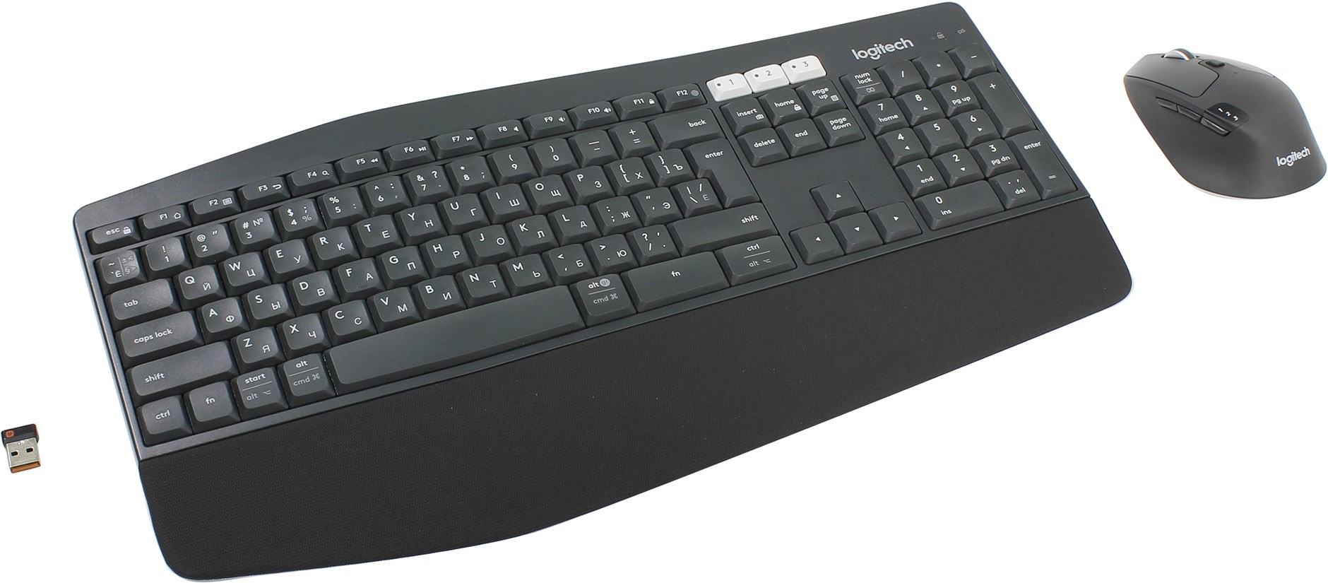 Клавиатура + мышь Logitech MK850, USB, черный (920-008232)