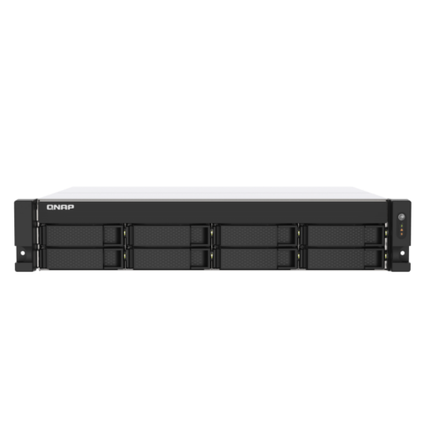 

Сетевой накопитель (NAS) QNAP TS-873AU-RP, слоты 8x2.5"/3.5" SATA3, RAID 0/1/5/6/10/50/60/JBOD, 2x2.5Гбит/c, 4xUSB 3.0, AMD V1500B/4x2.2GHz, DDR4 3.91Gb, 2x300W, 2U, (TS-873AU-RP-4G), TS-873AU-RP