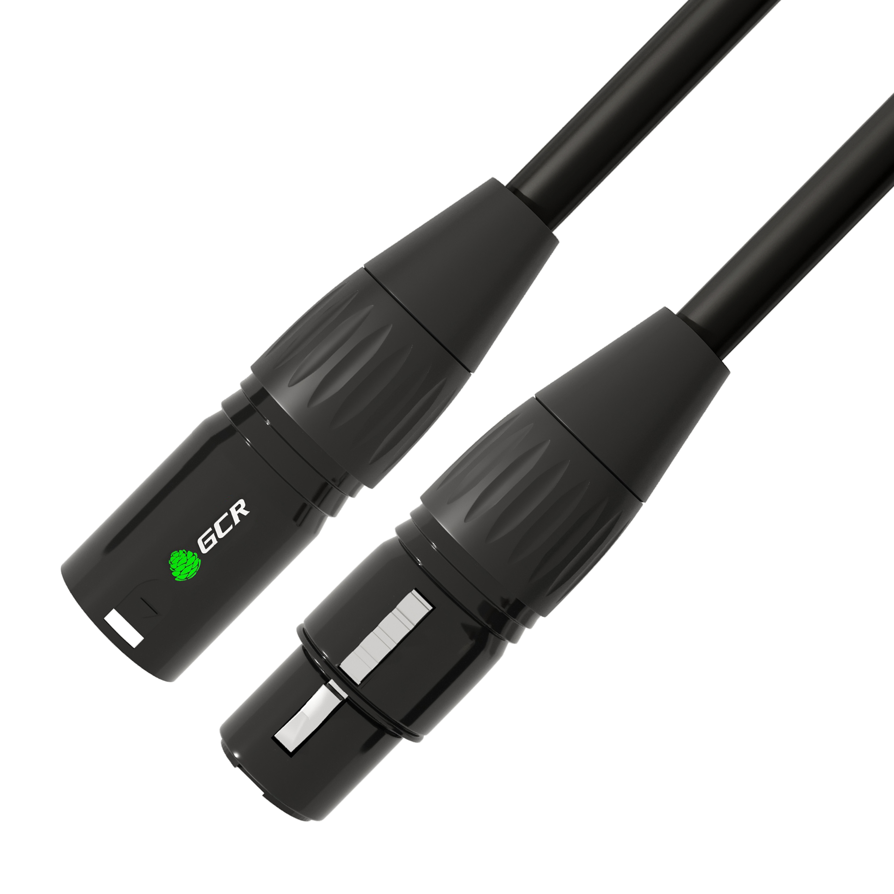 

Кабель XLR(M)-XLR(F), экранированный, 20м, черный GCR GCR-XLRMF ( GCR-53377), GCR-XLRMF