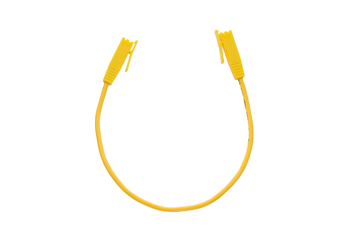 NIKOMAX Соединительный Slave-шнур неэкранированный для системы мониторинга Ver.2, 0,3м, желтый (NMC-PC1UD-LS-003-YL)