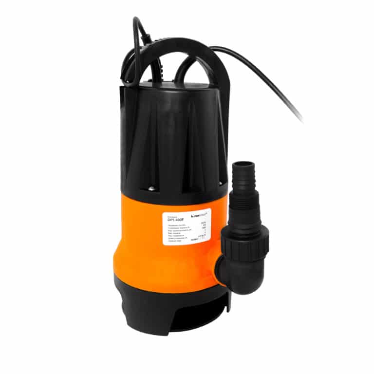 Электрический водяной насос FoxWeld FoxAqua DPI-450F, 450Вт, погружной, дренажный, глубина погружения 8м, 4.2кг (6581)