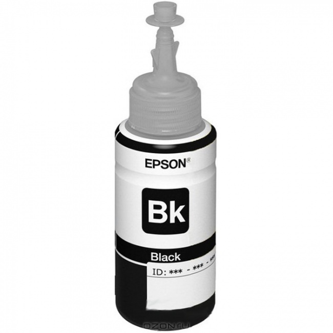 Чернила Epson 664 (C13T66414A/C13T664198), черный