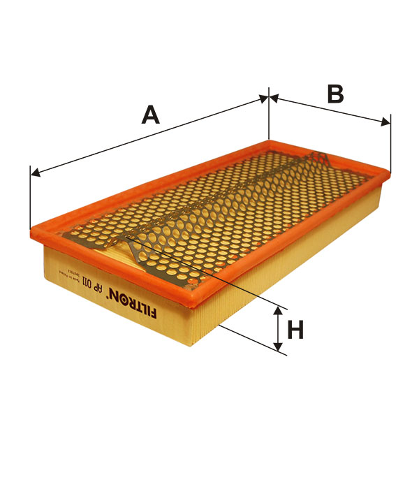 

Воздушный фильтр FILTRON, панельный для SsangYong (AP 011), 0