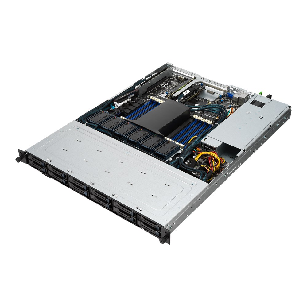 Серверная платформа ASUS RS500A-E10-RS12U, 1xSocket SP3v2, 16xDDR4, 12x2.5 HDD HS, 2GLAN, ASMB9-iKVM, Redundant 2x650Вт, 1U (90SF00X2-M02100)