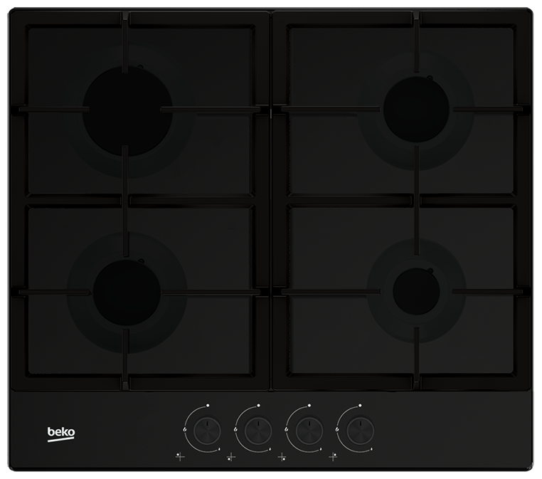 

Газовая варочная панель Beko HIAG64225SB, 4 конфорки, черный (HIAG64225SB), Черная, HIAG64225SB