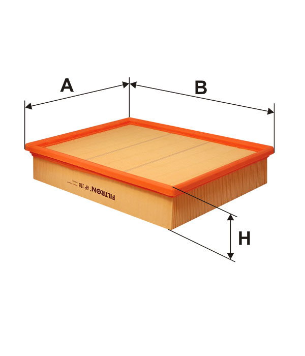 

Воздушный фильтр FILTRON, панельный для Mercedes (AP 118), 0