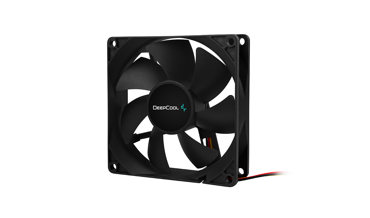 Вентилятор Deepcool XFAN 90, 90мм, 1000rpm, 21 дБ, 3-pin+4-pin, 1шт (DP-FDC-XF90_Retail) - фото 1