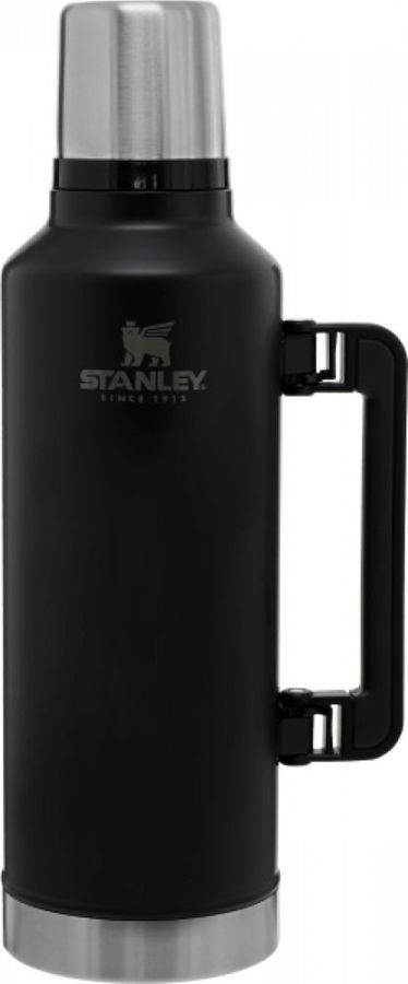 

Термос Stanley Classic, 2.3 л, корпус сталь/колба сталь, черный (10-07935-002)