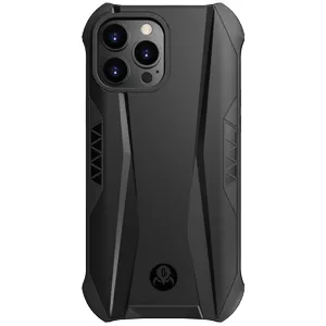 Чехол GravaStar Ferra Black для смартфона Apple iPhone 13 Pro Max, пенополиуретан, черный (80001777)