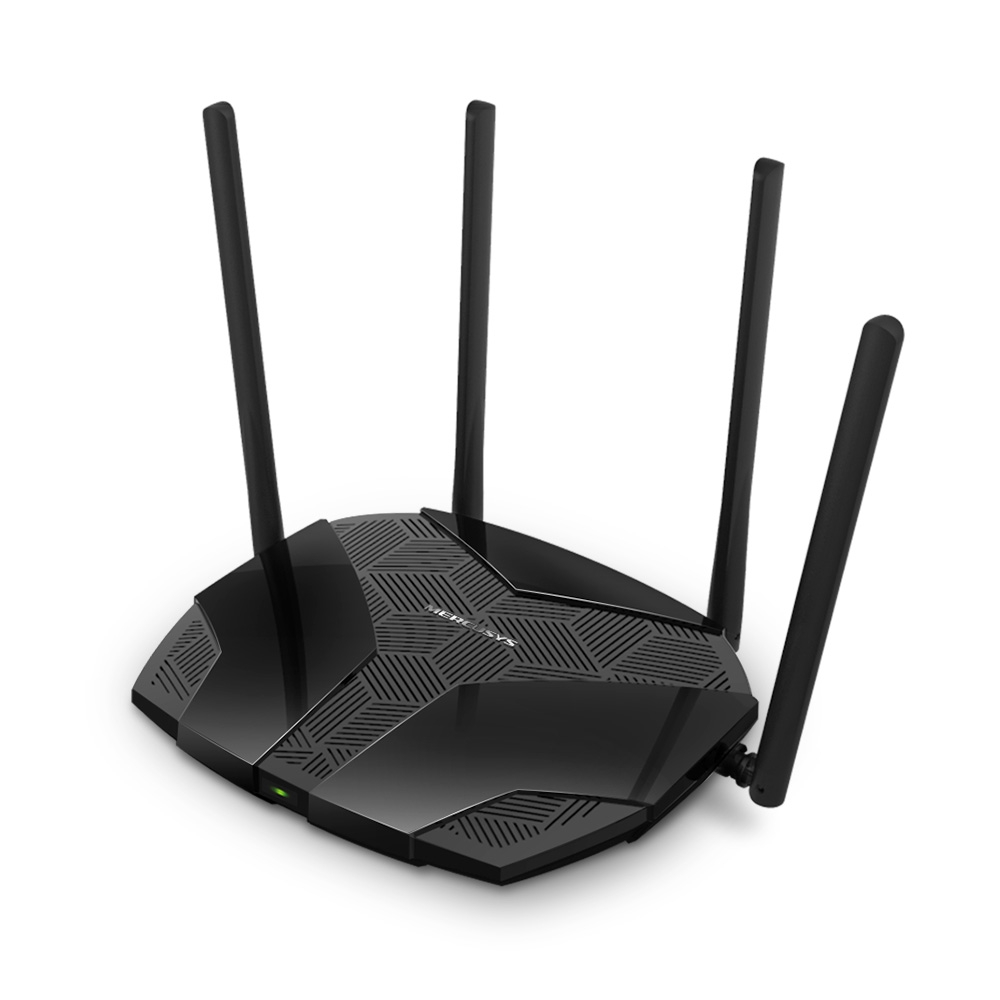 

Wi-Fi роутер Mercusys MR1800X, 802.11a/b/g/n/ac/ax, 2.4 / 5 ГГц, до 1.78 Гбит/с, LAN 3x1 Гбит/с, WAN 1x1 Гбит/с, внешних антенн: 4x5dBi (MR1800X), MR1800X