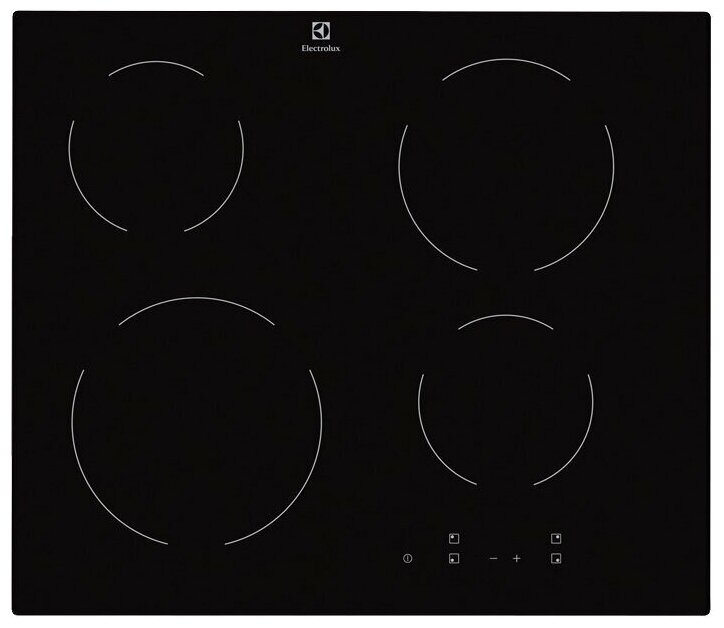 

Электрическая варочная панель ELECTROLUX EHV56240AK 4 конфорки, черный (EHV56240AK), Черная, EHV56240AK