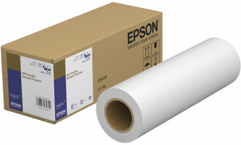 

Бумага рулон 29.7см x 30.5м, втулка 2" (50.8мм), 87г/м², матовая, Epson DS TRANSFER GENERAL PURPOSE (C13S400081), 0