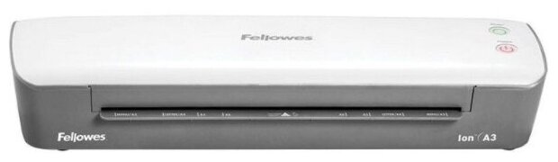 

Ламинатор FELLOWES Ion A3, A3, 70мкм - 125мкм, горячее ламинирование, 30 см/мин., 0, 0, белый (FS-45602), Ion A3