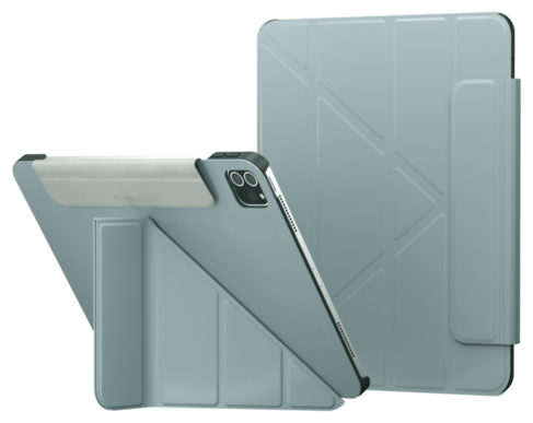 

Чехол-книжка SwitchEasy Origami для планшета Apple Ipad mini 6 (2021), полиуретан, изысканный синий (GS-109-224-223-184)