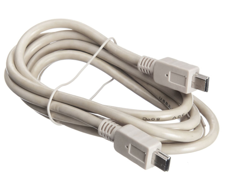 

Кабель Mini USB 2.0 B (m)-Mini USB 2.0 B (m), 1.5м, серый Netko (NUSB-mini-2.0B-1.5m)