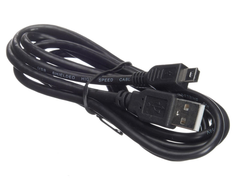 Кабель USB 2.0(Am)-Mini USB 2.0 B (m), 1.5м, черный Netko (NUSB-min-2.0AB-1.5m-pp)